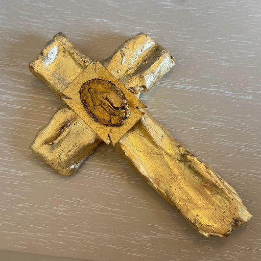 Mary's Gilded Cross of Grace