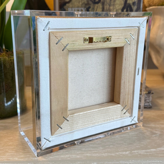 Mary Magnolia White 6x6 Shadowbox
