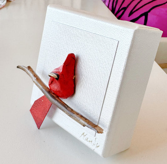 Redbird Cardinal 4x4 Canvas