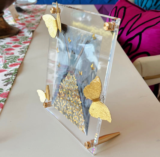 5x7 Butterfly Acrylic Frame