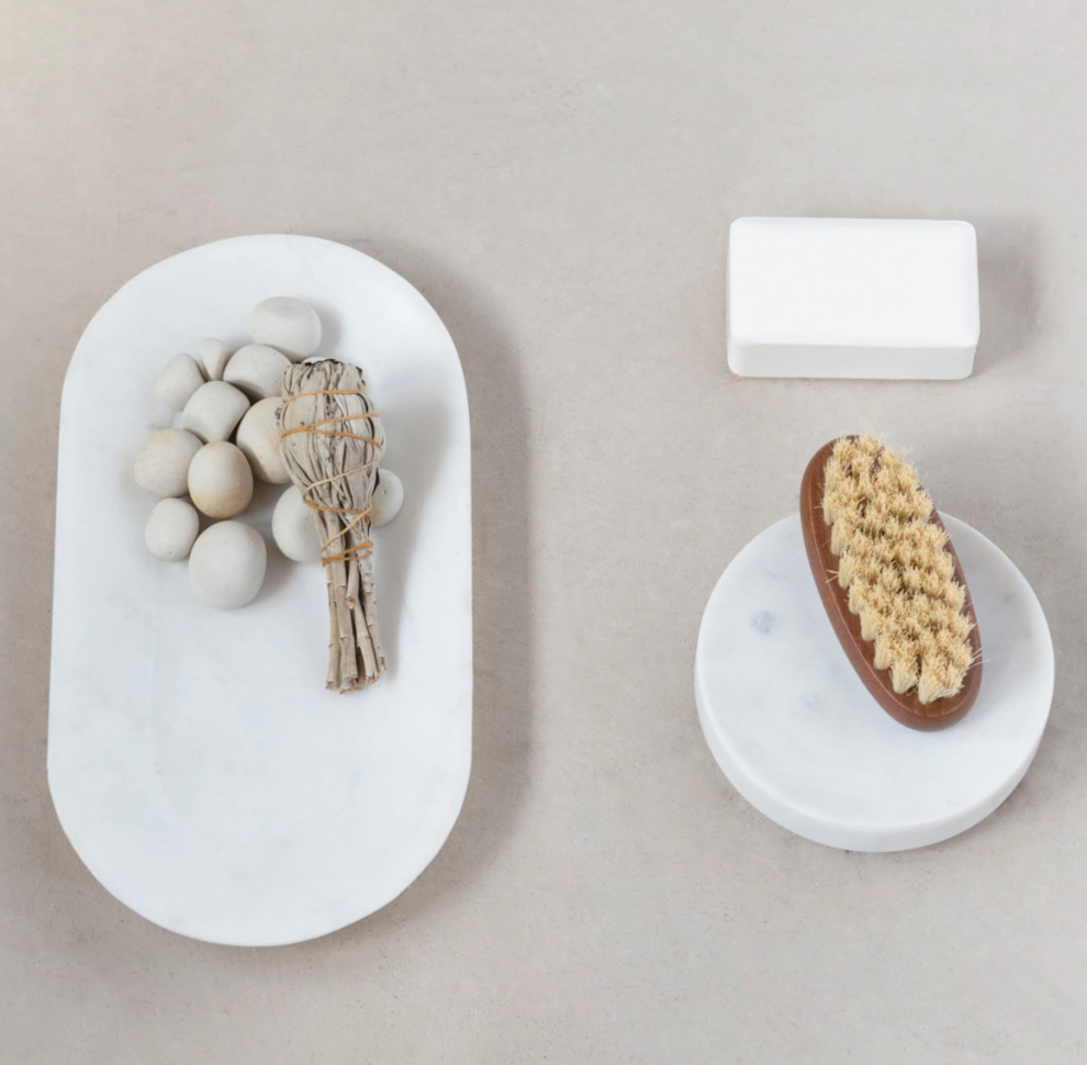 Marble Oval Tray
