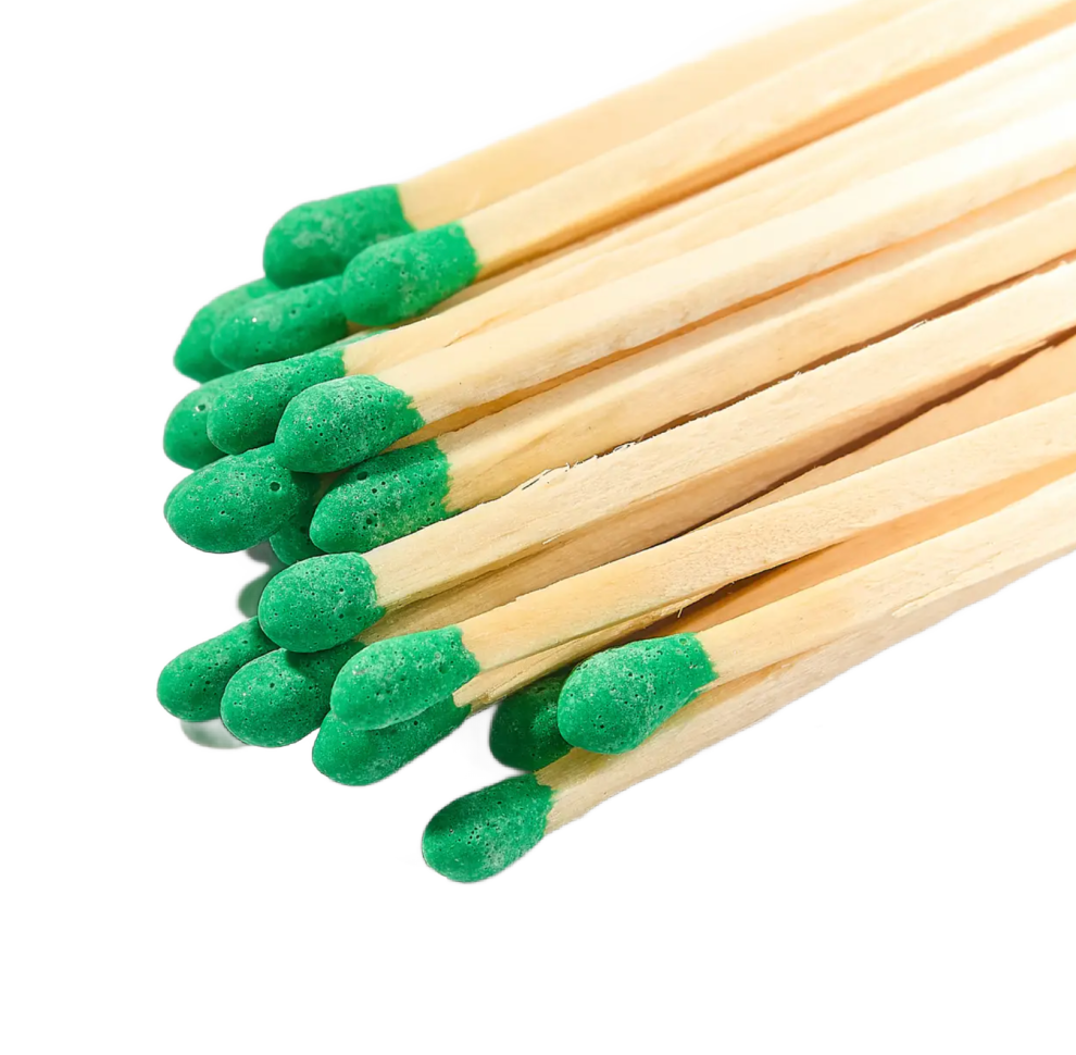 Match Holder and Striker - Green