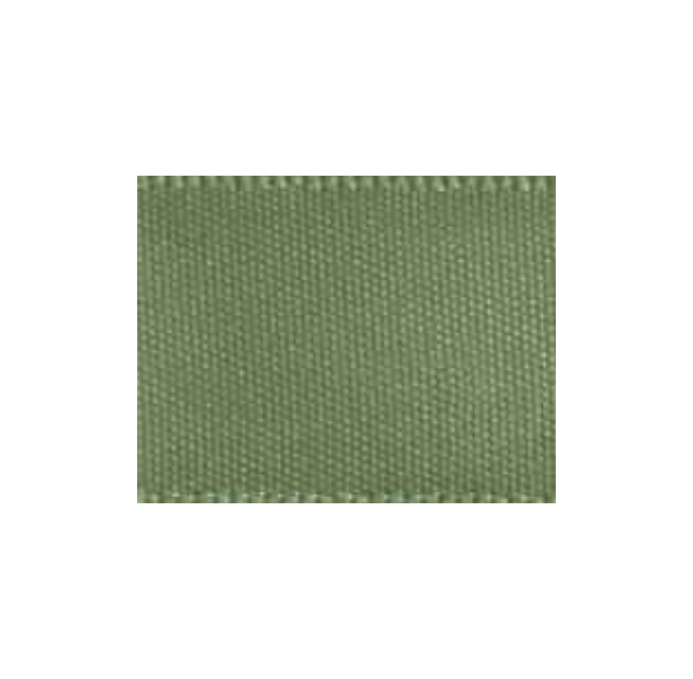Spring Moss Double Face Satin Ribbon