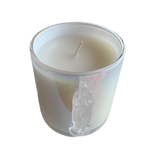 Mother Mary Iridescent Uptown Candle