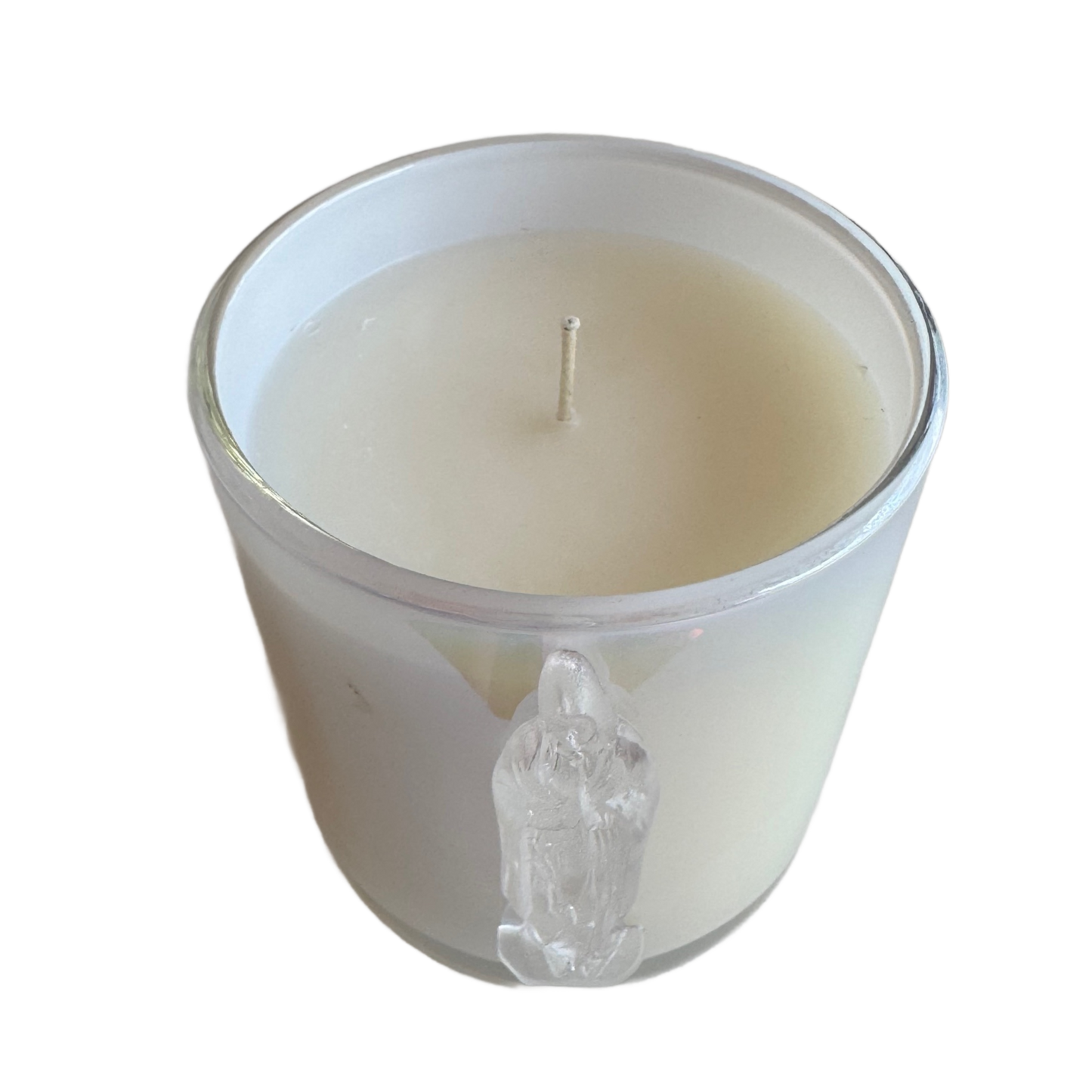Mother Mary Iridescent Garden District Candle