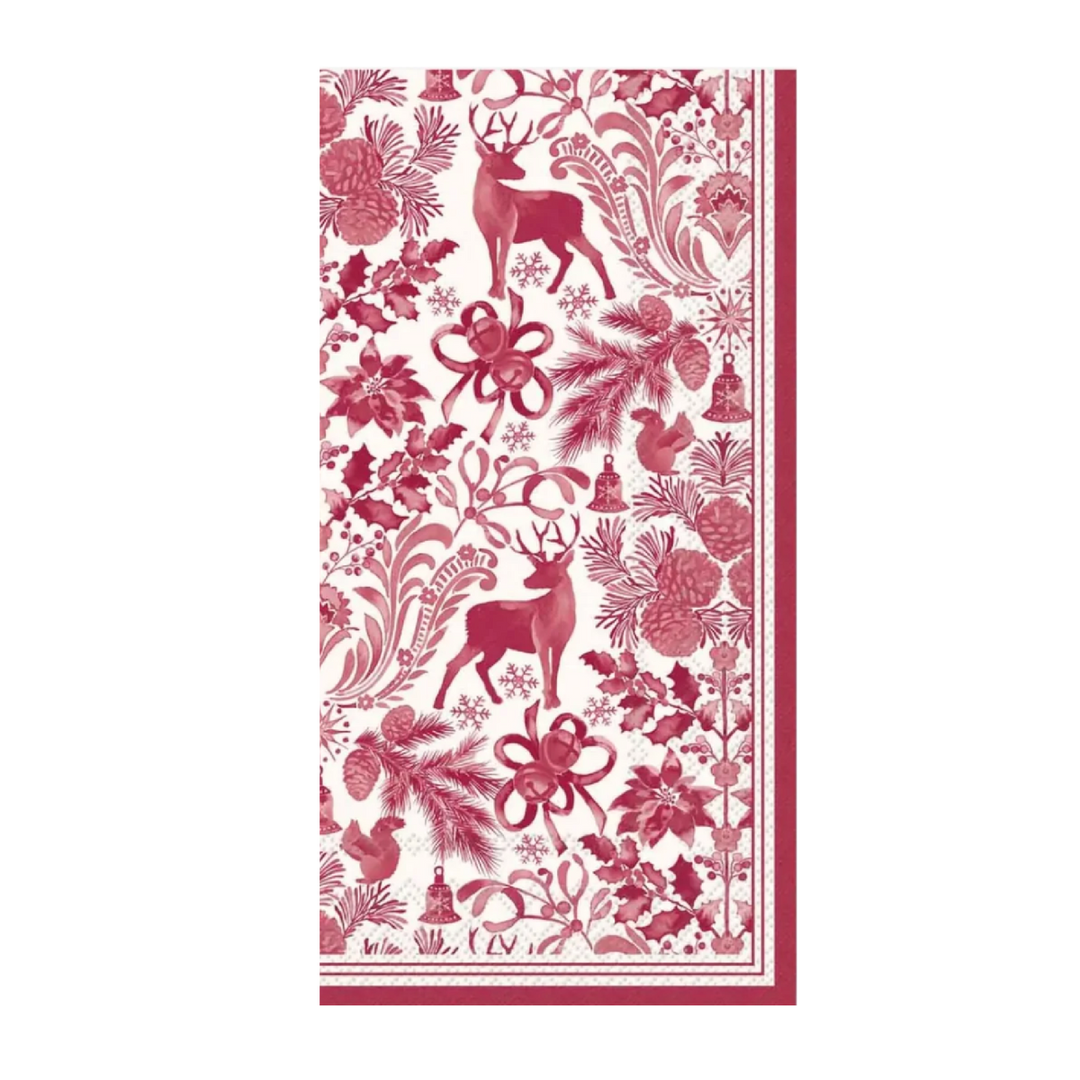 Brimsley Red Guest Towels