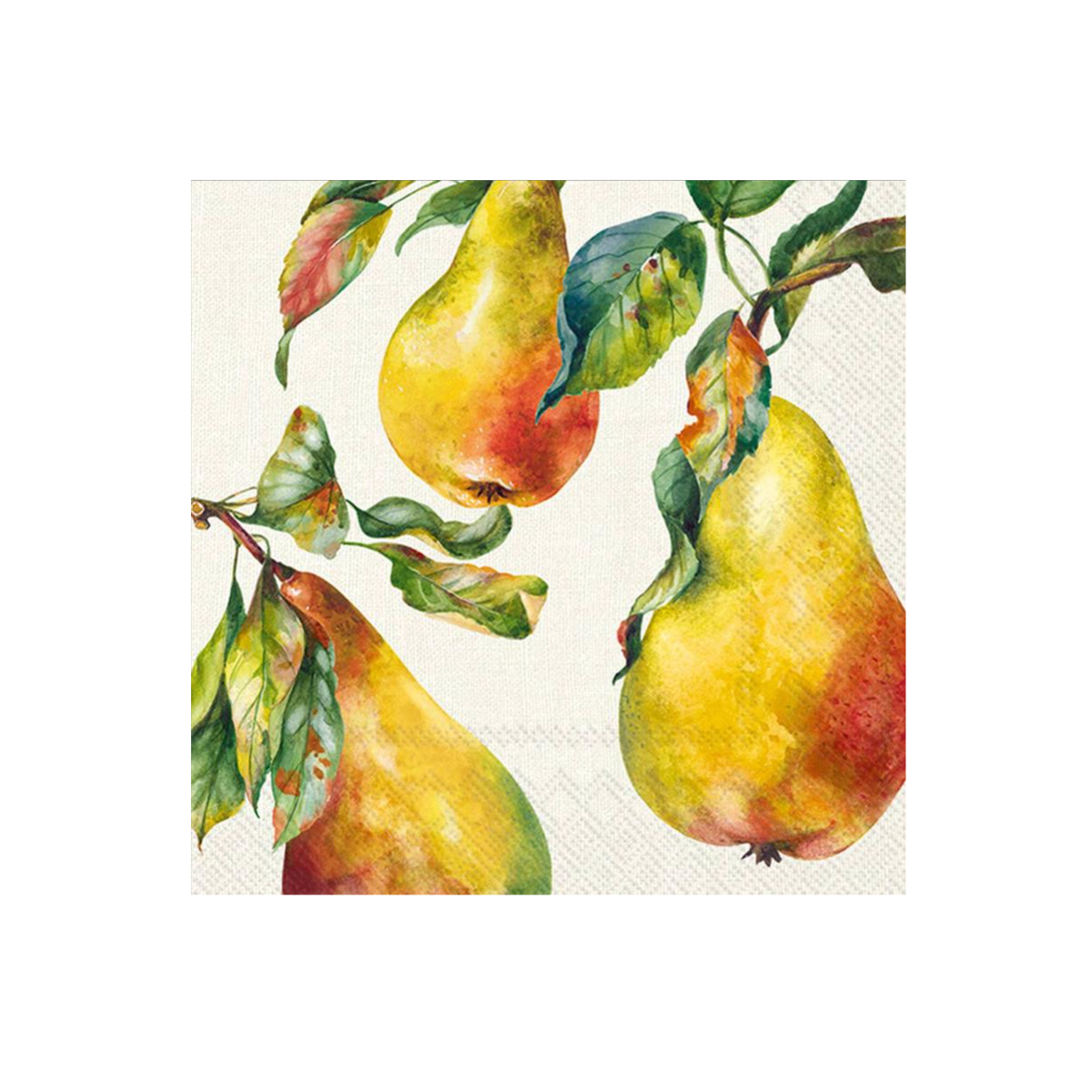 Home Grown Pear Cocktail Napkin