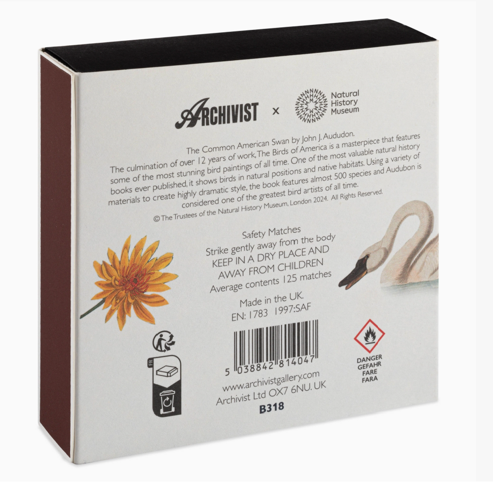 American Swan Square Safety Matches