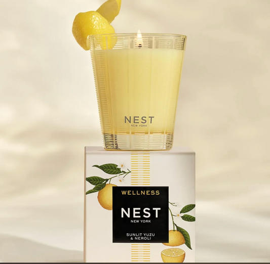 Sunlit Yuzu & Neroli Classic Candle by NEST