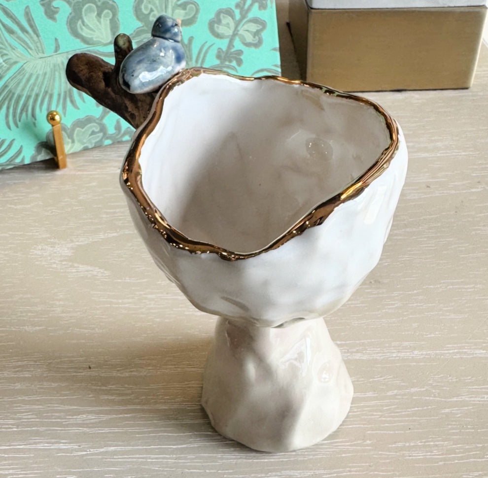The Resting Muse - Figurative Fauna Pottery