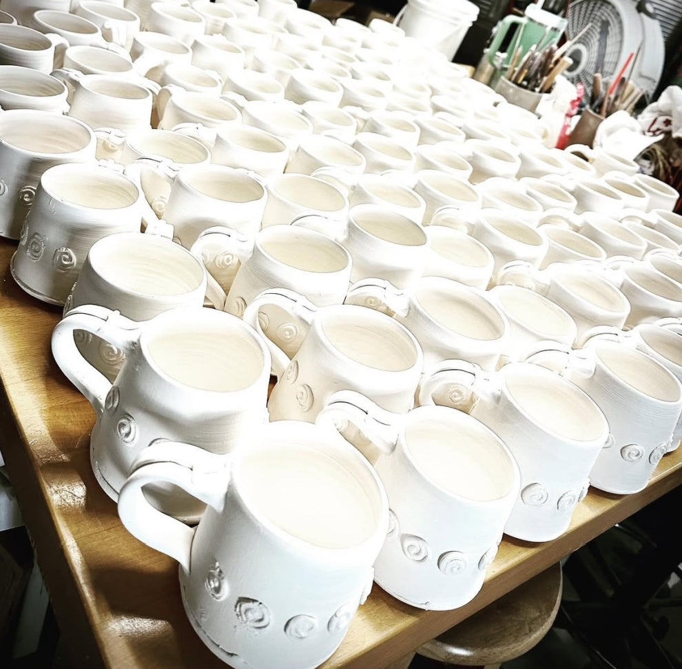 Light Blue Rosary Mug