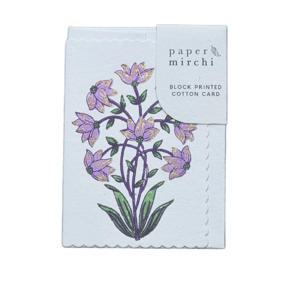 Champaca Lilac Notecard