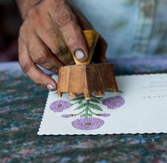 Genda Lilac Notecard