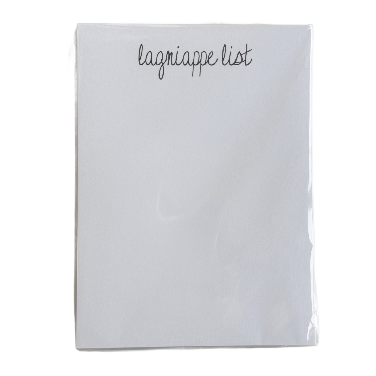 Lagniappe List Notepad