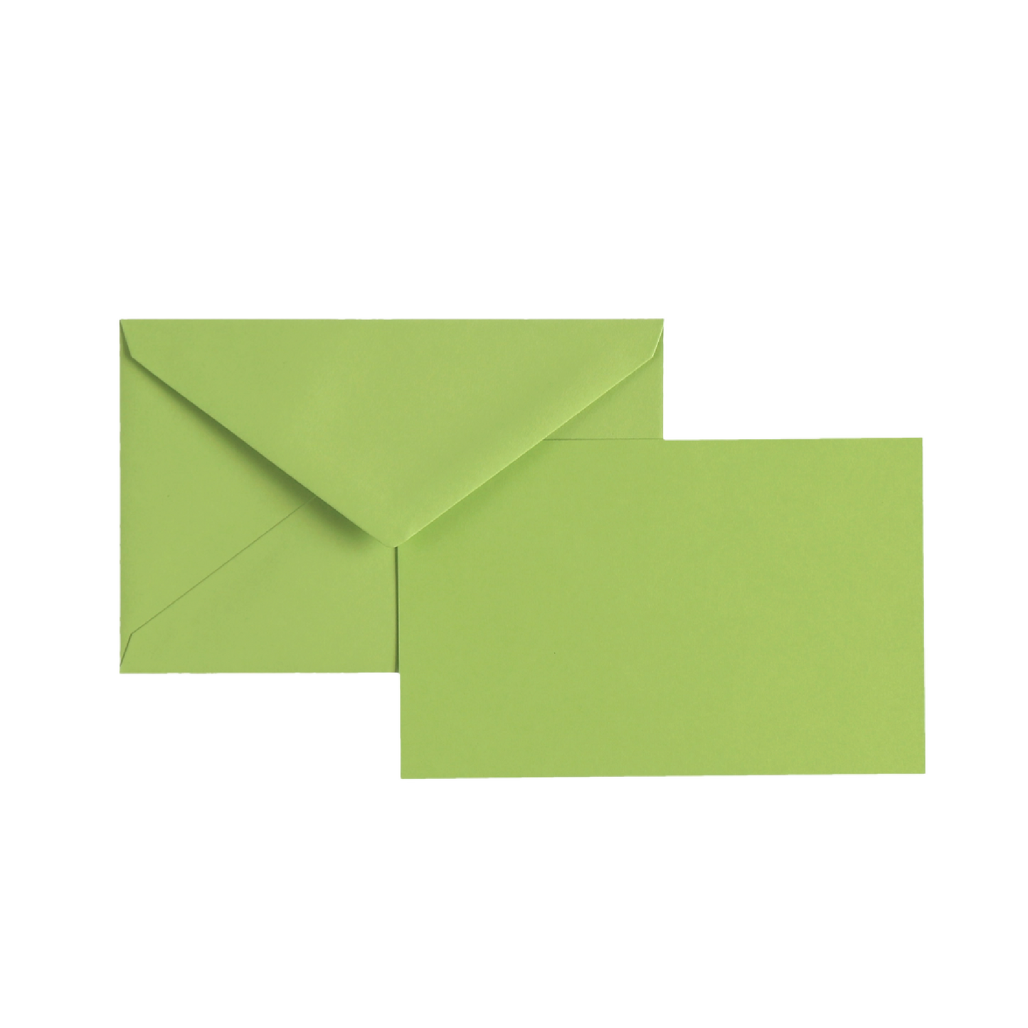 Bamboo Green OCM Flat Note Card Set