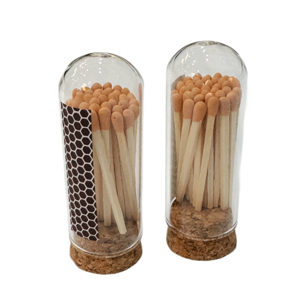 Mini Cloche Matches - Orange