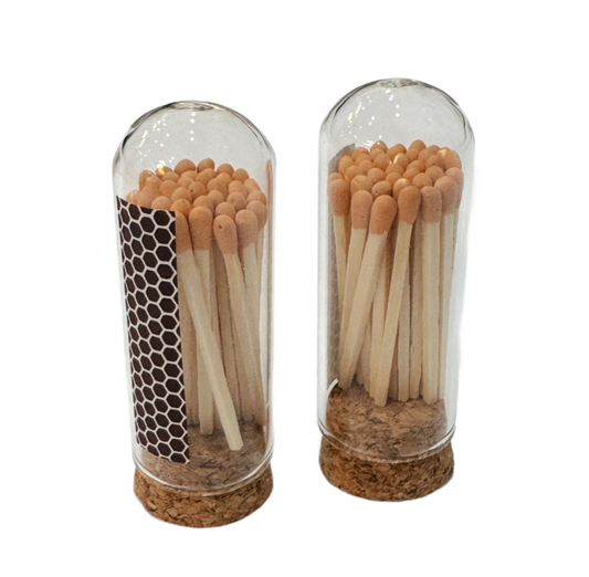 Mini Cloche Matches - Orange