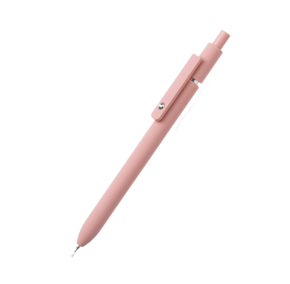 Pink Retractable Fine Point Gel Pen