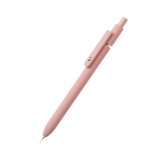 Pink Retractable Fine Point Gel Pen