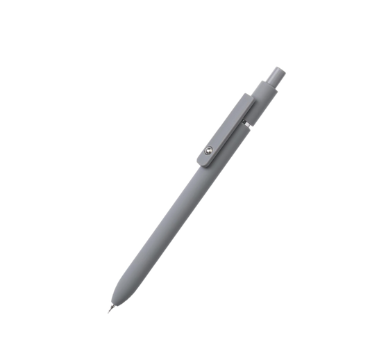Dark Grey Retractable Fine Point Gel Pen