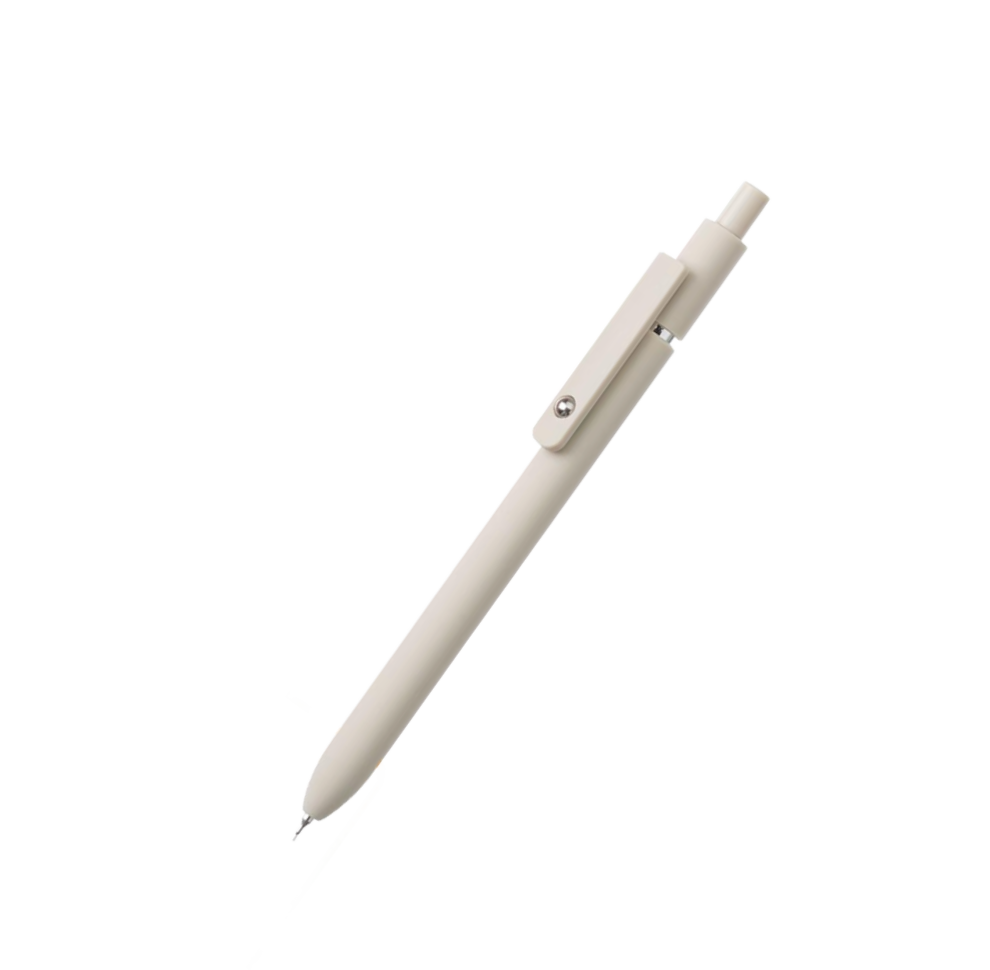 Brown Retractable Fine Point Gel Pen