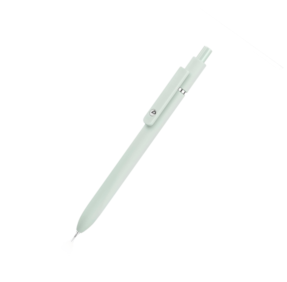 Mint Retractable Fine Point Gel Pen