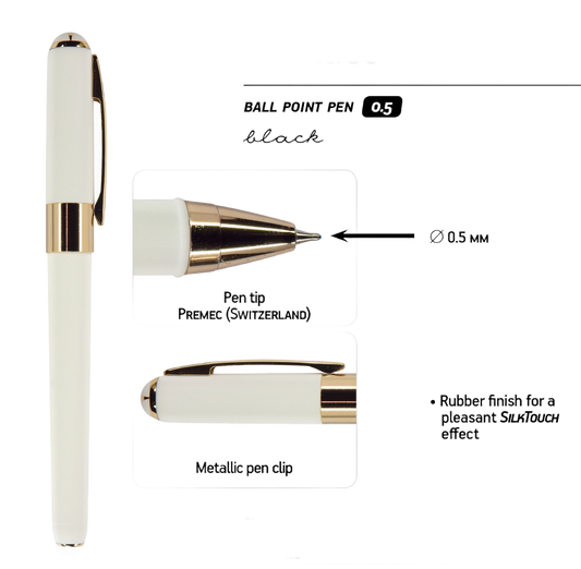 White Monaco Pen
