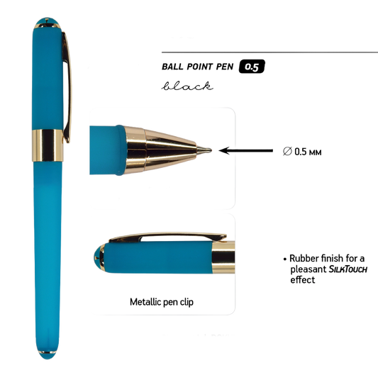 Turquoise Monaco Pen