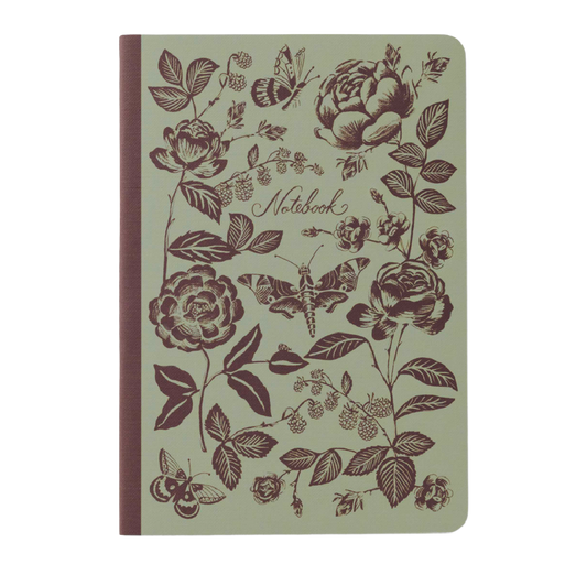 Rose Stitched Notebook