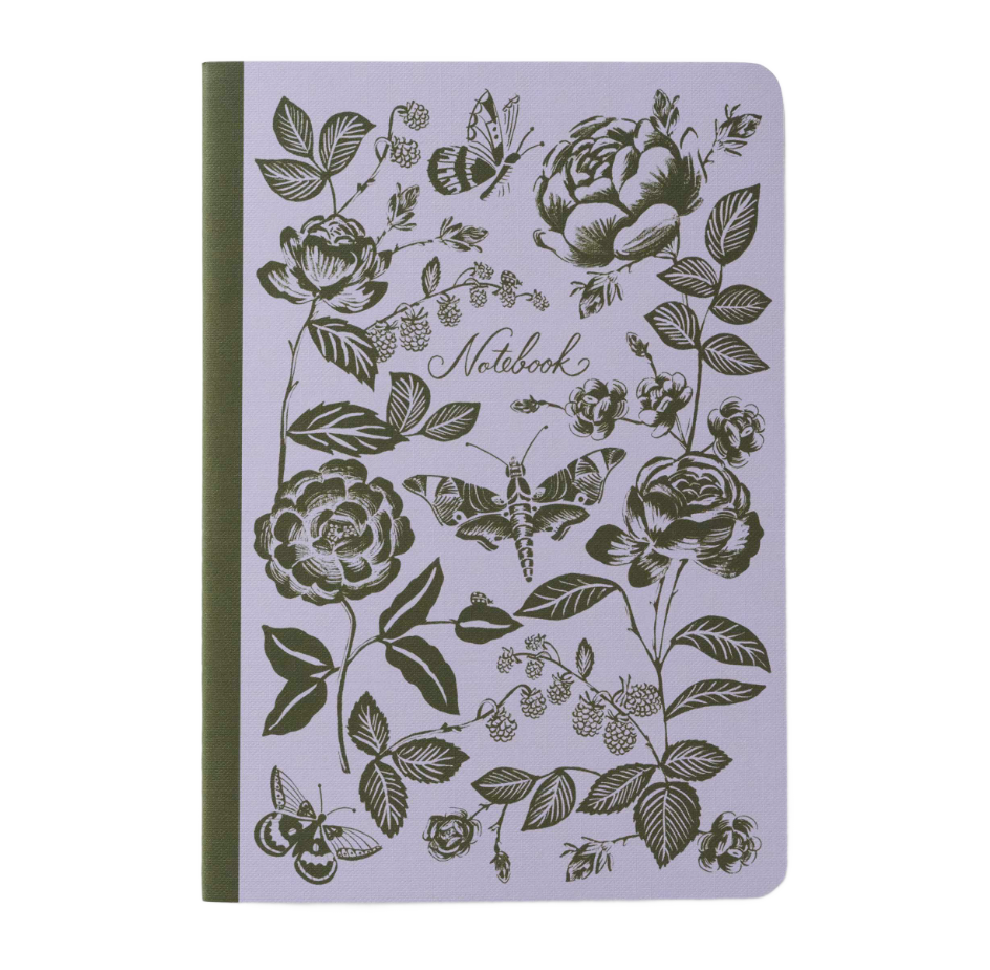 Rose Stitched Notebook