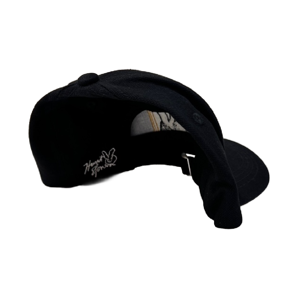 Hunt Slonem | Black Bunny Baller Cap