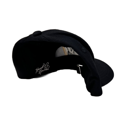 Hunt Slonem | Black Bunny Baller Cap