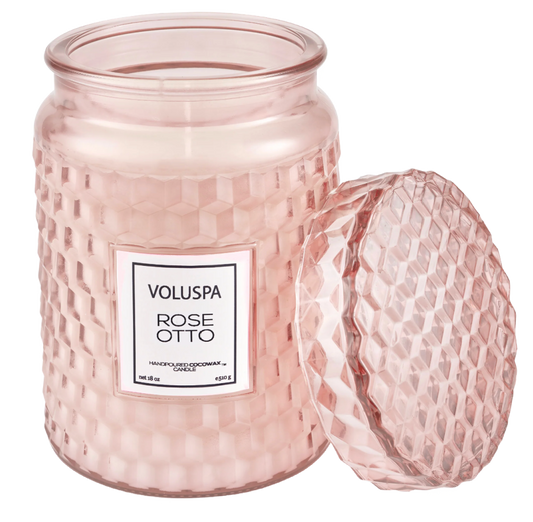 Rose Otto Voluspa 18oz Large Jar