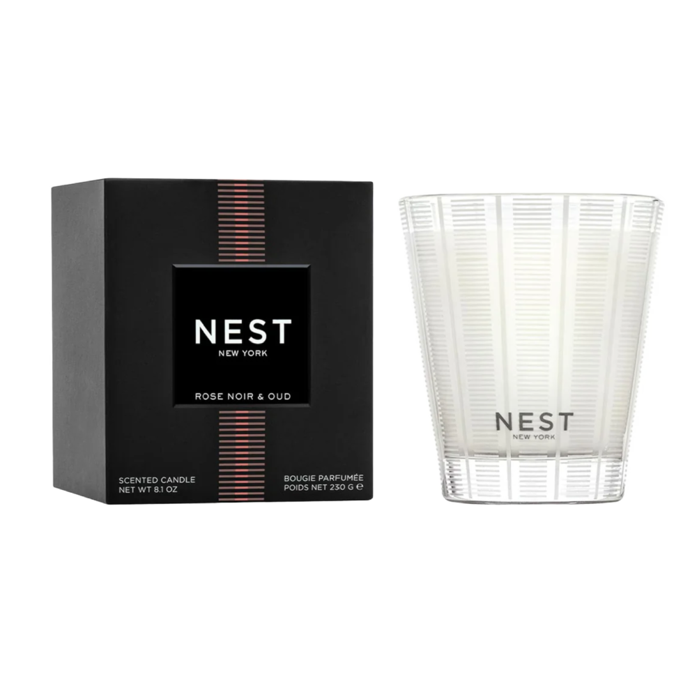 Rose Noir Classic Candle by NEST