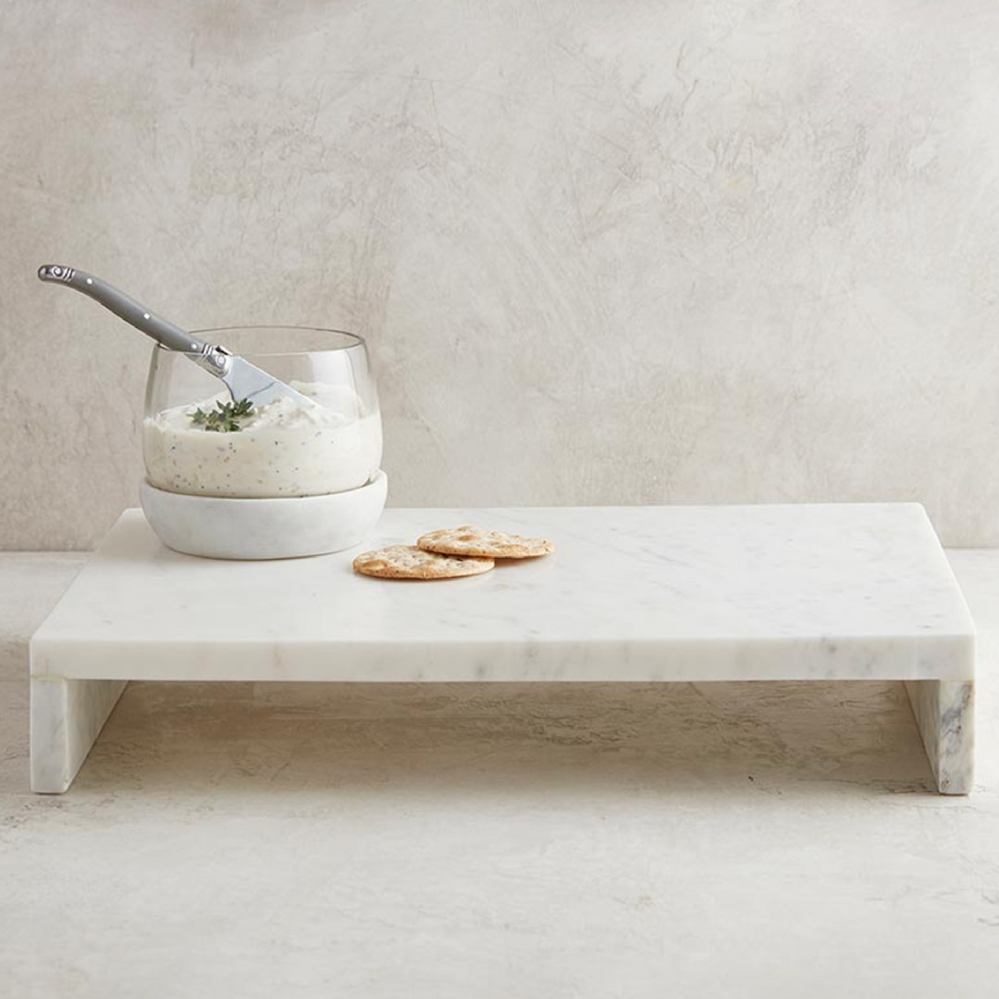 White Marble Waterfall Cheese Board