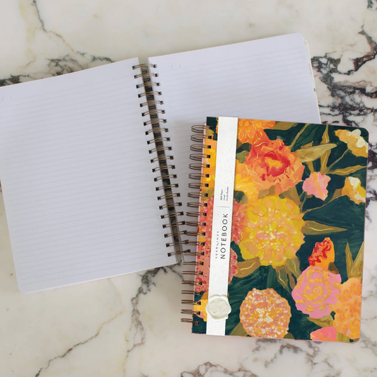 Marigolds Wire Notebook