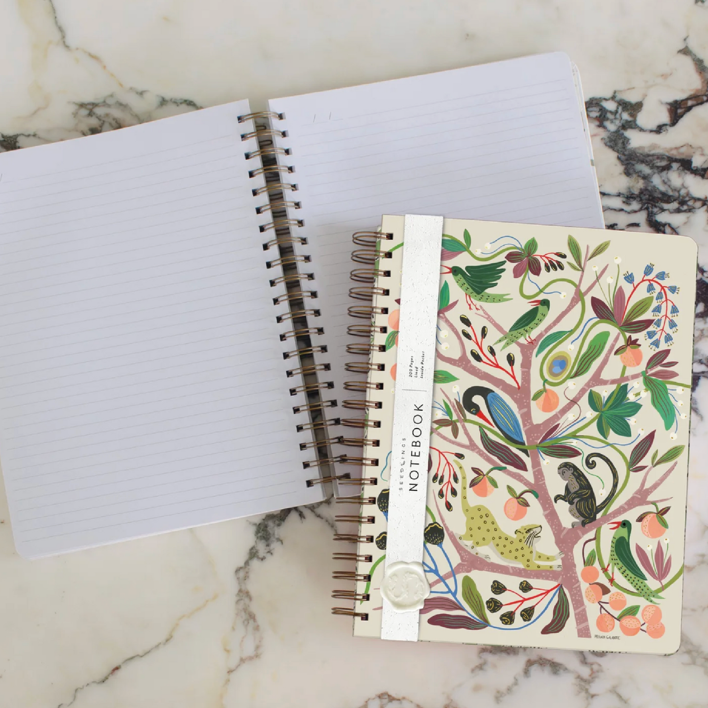 Menagerie Wire Notebook
