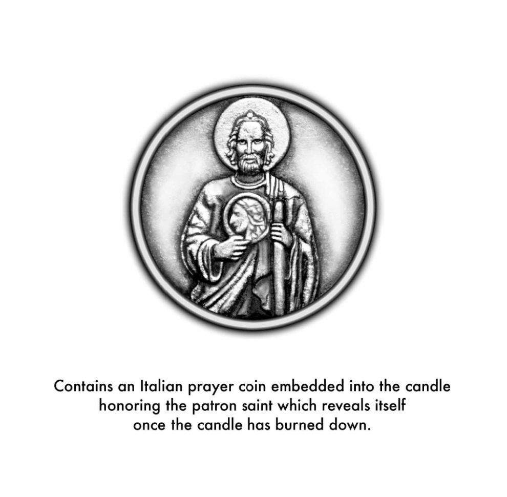 SAINT Jude Candle