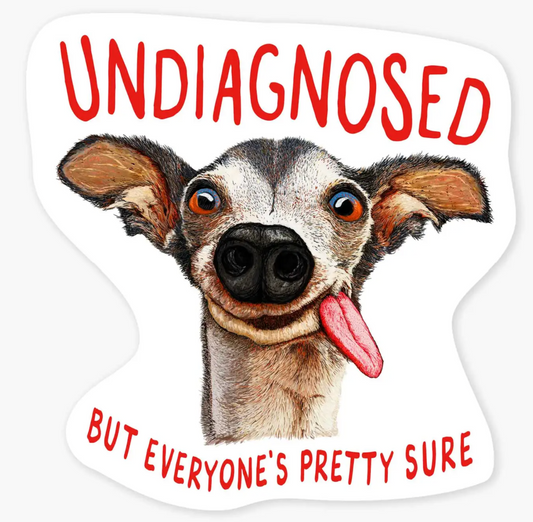 Undiagnosed Sticker