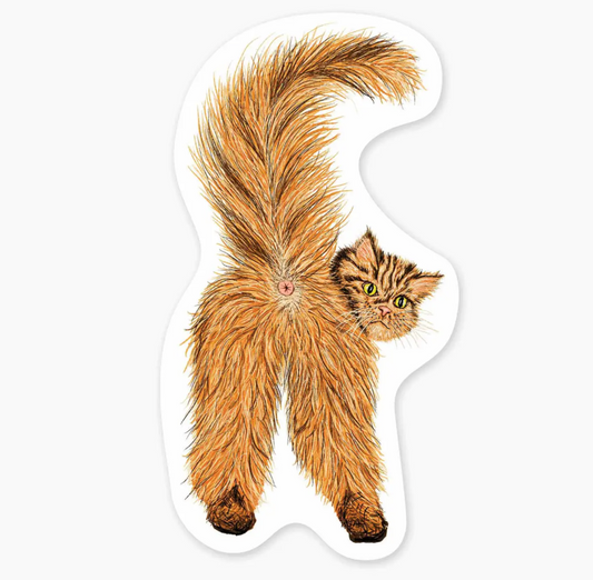Cat Butt Sticker