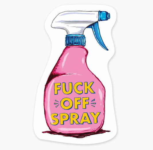 F*** off Spray Sticker