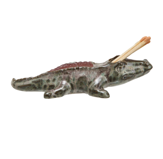 Alligator Match Holder w/ Striker