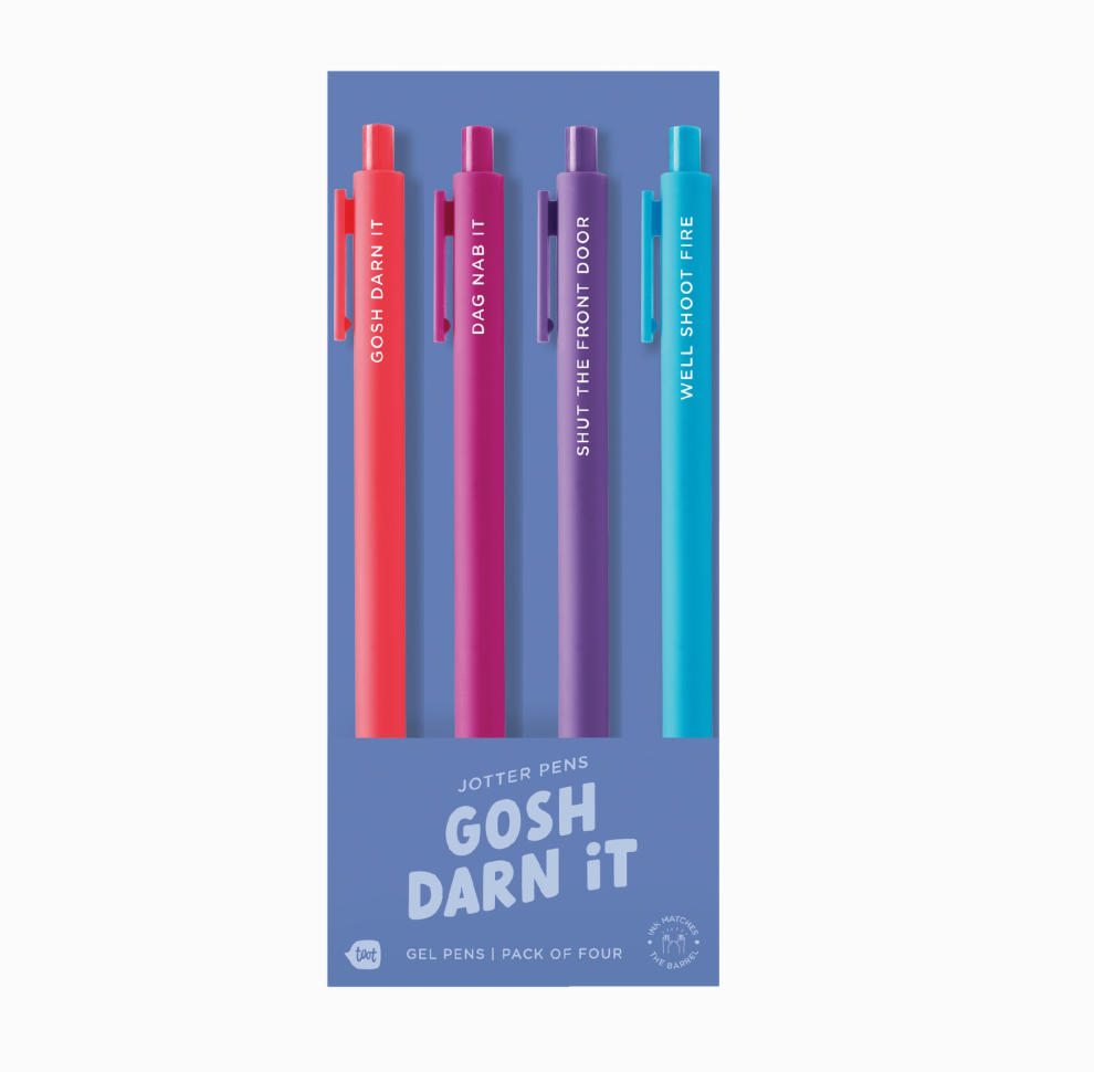 Gosh Darn It Jotter Pens