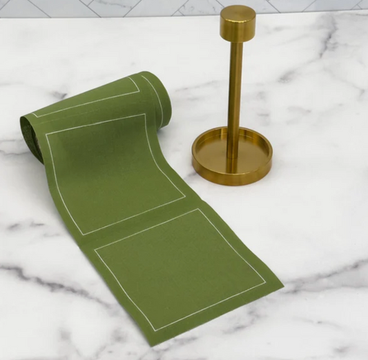 Gold Cocktail Napkin Stand