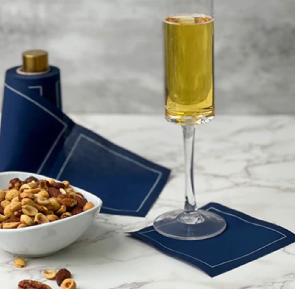 Midnight City Cocktail Napkin