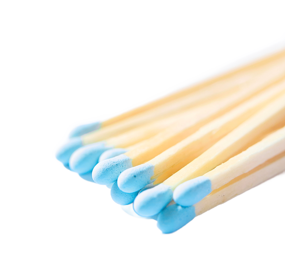 Match Holder and Striker - Light Blue