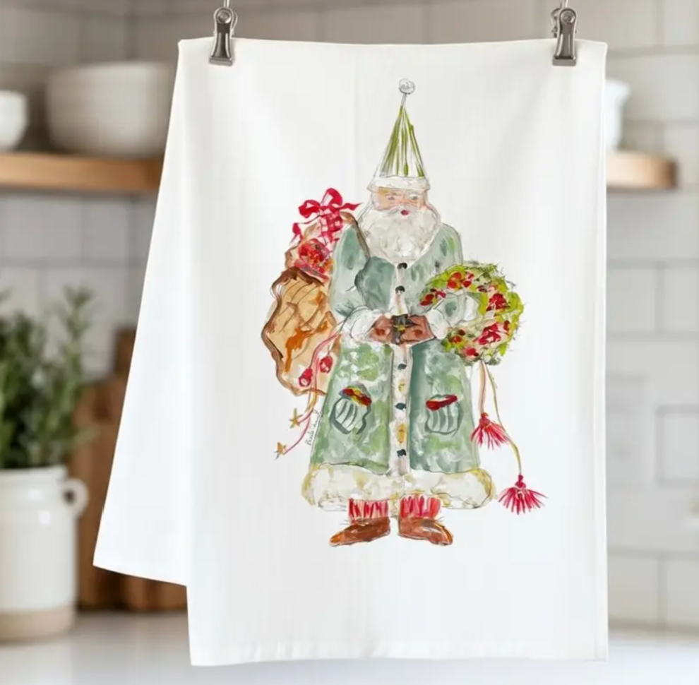 Christmas Kitchen Tea Towel