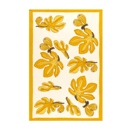 Fig Citrine Tea Towel