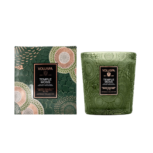 Temple Moss Voluspa 9oz Candle