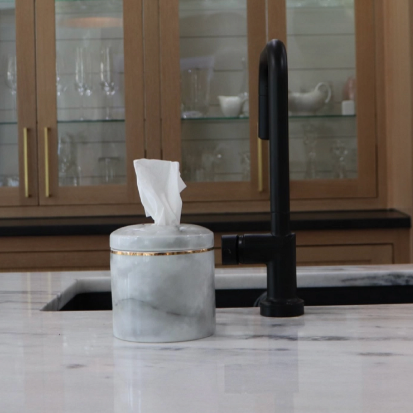 Gray and White Tissue Vessel